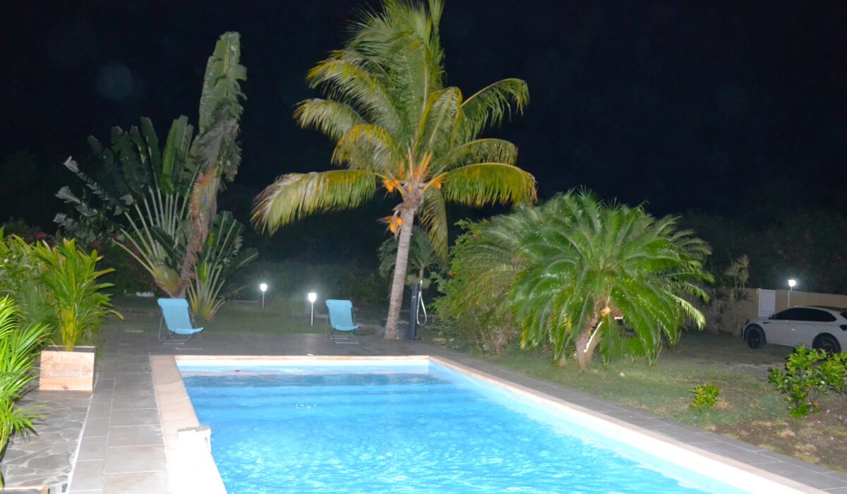 Piscine nuit