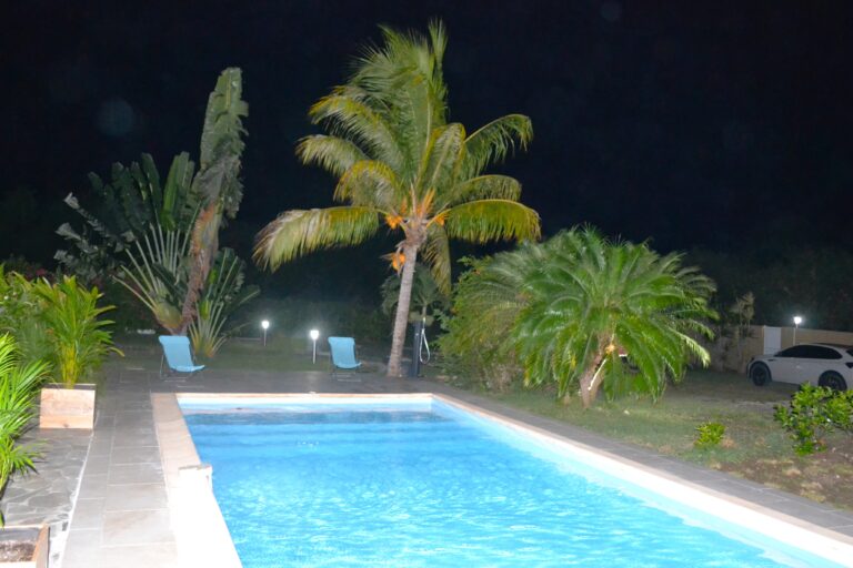 Piscine nuit